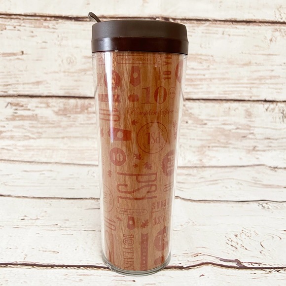 STARBUCKS Pumpkin Spice Latte PSL 10 Year Anniversary Travel Tumbler - Picture 4 of 8